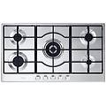 piano cottura slf 590 lx a gas 5 fuochi gas colore inox
