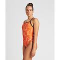 pezzo unico donna black-orange multi