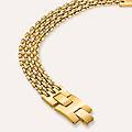 bracciale panther chain radiance acciaio dorato collezione radiance giallo