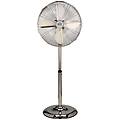 ventilatore a piantana 4 pale ø 50 cm cromo