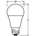 Osram Lampadina Led E27 4 9 W Opale Sensore Di Luce Diurna