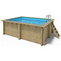 - piscina in legno 4 10x3 h. 1 25 m con filtrazione