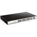 dgs-1210-24p gestito l2 gigabit ethernet (10/100/1000) supporto power over ethernet (poe) nero