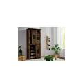 schrank mango 80x45x175 braun lackiert railway #417