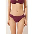 brasiliana con drappeggio costume indonesia donna bordeaux xl