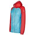briza windbreaker w giacca trail running donna light blue/red xs