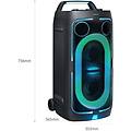 diffusore sound tower partybox mx-st50f/zf nero
