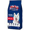 butcher's natural & healthy con manzo 15 kg