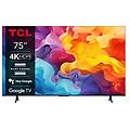 v6b 75v6b tv 190 5 cm (75") 4k ultra hd smart tv wi-fi titanio