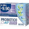 probiotico act gonfiore integratore di probiotici 10 bustine