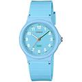lq-24b-2bef 34mm analogico resistente all'acqua blu chiaro cinturino in resina