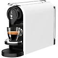 gioia plus macchina caffè capsule serbatoio estraibile compatta bianca