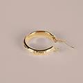 orecchini a cerchio toujours oro giallo collezione toujours oro giallo
