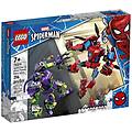 lego gioco per bambini battaglia tra i mech di spider man e goblin