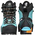 ribelle hd scarponi alta quota donna light blue/orange 40 5 eu