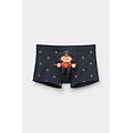 boxer cotone superior stampa orso soldatino uomo blu taglia 4
