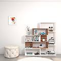 libreria 7 ripiani era l 140 x p 27 x h 150 cm