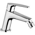 bidet miscelatore rubinetteria lucente ottone cromato per piletta clik clak