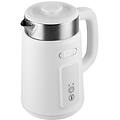 botti bollitore luiz 1 5l bianco display a led della temperatura design a doppia parete base