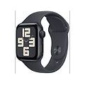 watch se 2024 gps 40mm alluminio mezzanotte con cinturino sport s/m