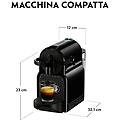macchina caffe&apos nespresso inissia + aeroccino nera en80bae