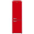 AKAI - frigorifero combinato retro class300krs statico classe f capacità netta 250 litri colore