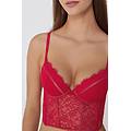 reggiseno bra top push-up gold details donna rosso tama&ntilde;o 5b