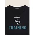 t-shirt fgi donna top events 2026 con maxi stampa training nero donna medium