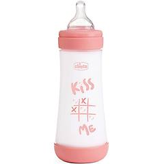 Chicco Biberon Perfect 5 Rosa A Flusso Veloce 300 Ml