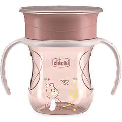Chicco Tazza 360&deg; Perfect 12m+ Rosa Universale 200 Ml