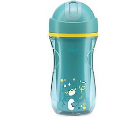 Chicco Tazza Sport Antigoccia Con Cannuccia In Silicone