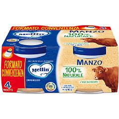 Mellin Omogeneizzato Carne Gusto Manzo Offerta 12 Vasetti