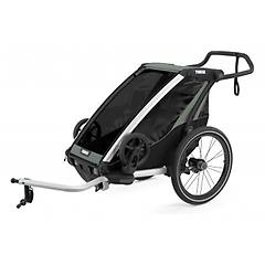 Thule Rimorchio Multisportivo Chariot Lite Single Green