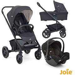 joie trio chrome con seggiolino auto i snug ember