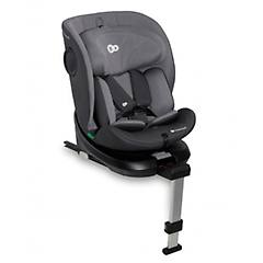 kinderkraft seggiolino auto girevole 360a i 360 da 0 a 150 cm 36 kg grey