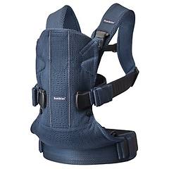 babybjorn marsupio one air mesh 3d blu navy