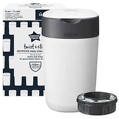 Tommee Tippee Contenitore Pannolini Twist&click Bianco 85101501