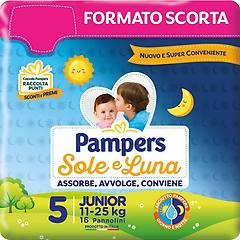 Pampers Sole E Luna Junior