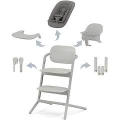Cybex Gold Seggiolone Lemo 4 In 1 Suede Grey Suede Grey