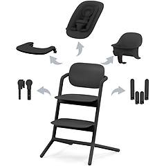 Cybex Gold Seggiolone Lemo 4 In 1 Stunning Black Stunning