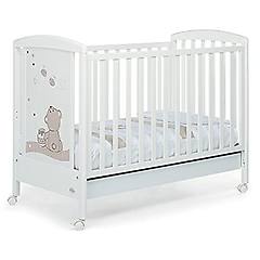 Foppapedretti 990018410 Lettino Culla Neonato In Legno Con Ruote
