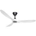 315226 ventilatore da soffitto originale eco con controllo 14w 152 cm bianco/nero