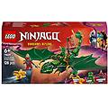 ninjago drago della foresta verde di lloyd figura giocattolo snodabile da costruire set con 2