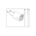 CELLY caricabatterie caricabatterie gan a muro 25w con cavo da 25 w bianco