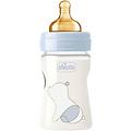 chicco biberon original 150ml touch 1 foro boy con tettarella in caucciu'