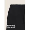 pantaloni regular con tasca zip sulla gamba nero uomo large