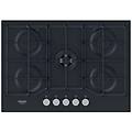 piano cottura hags 72f / bk a gas 5 fuochi gas colore nero