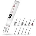 set manicure mp 940 wireless bianco led accessori multipli