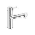 miscelatore lavabo con doccetta estraibile serie live lv00118/40cr cromato ottone