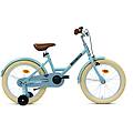 bici bambino dutchy 18 pollici blu con rotelle